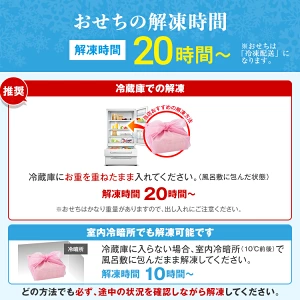 ＞＞ 博多久松「高宮」　おせち　解凍方法URL